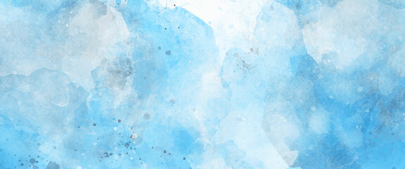 Abstract colorful design watercolor painting illustration background, Hand drawn painting on a paper textured illustration 