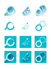 Business process icons