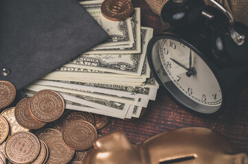 save money, invest stocks, financial income
