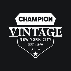 typography t shirt design