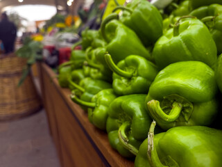 Organic Fresh Vegetable Green Pepper