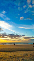 Obraz premium sunset on the beach