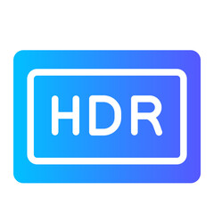 hdr gradient icon