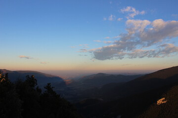 Fototapeta premium Paesaggio montuoso