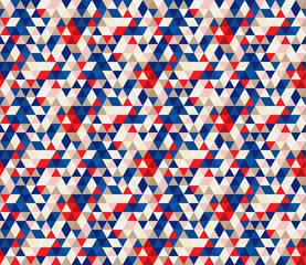 Modern Triangle Geometric background Vector