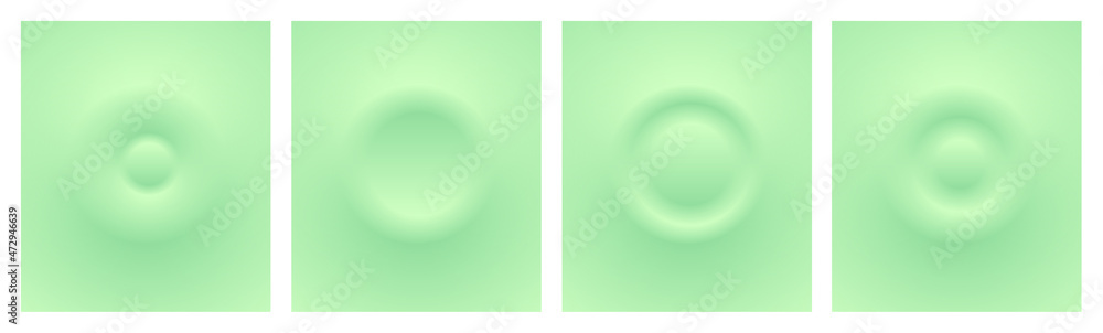 Aufkleber buttons for user interface, simple circle 3d modern design for mobile, web, social media, business. 