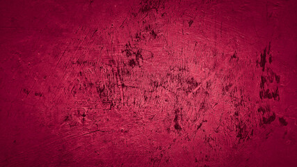 dark red scary abstract texture background of wall cement concrete