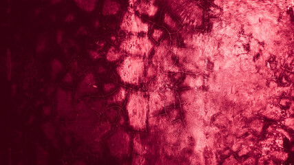 dark red scary abstract texture background of wall cement concrete