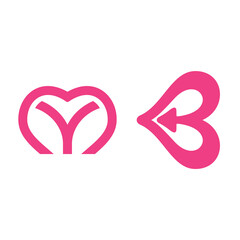 women's underwear logo icon vector