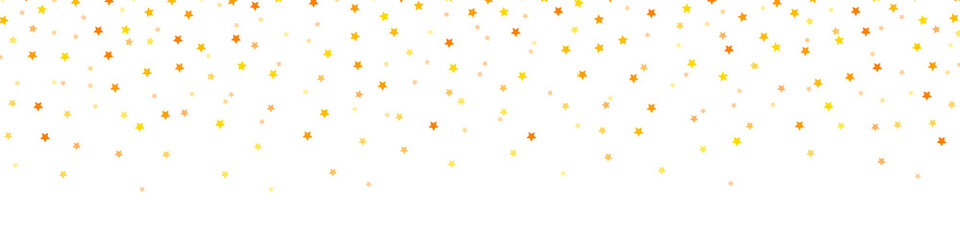 Festive white background with shooting stars. Banner for christmas, new year, birthday and so on. Vector illustration