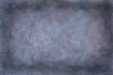 gray grunge concrete blank wall, abstract background art design