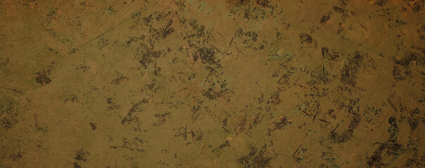 Dark grunge brown background. Long banner