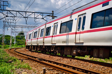 Obraz premium ローカル鉄道 