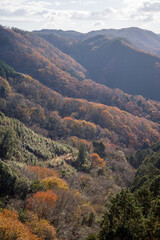 とても美しい日本の岡山県高梁市の備中松山城の風景