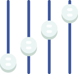 controls-8 icon vector illustration logo style