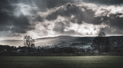Yorkshire Dales Storm Clouds