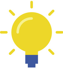 idea icon vector illustration logo style