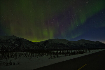 Northern Lights (Aurora Borealis or Polar Lights) - Dalton Highway, Alaska (USA)