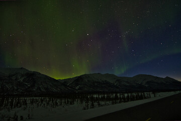 Northern Lights (Aurora Borealis or Polar Lights) - Dalton Highway, Alaska (USA)