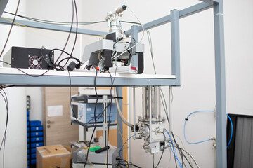 Single photon detector at scientific laboratory without people.