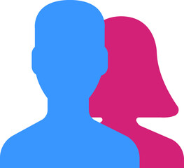 users-1 icon vector illustration logo style