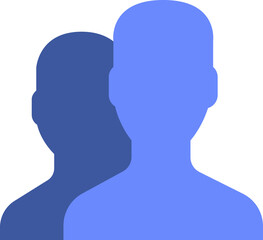 users icon vector illustration logo style