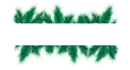 Obraz premium template for text fir frame christmas vector decor for greetiog card