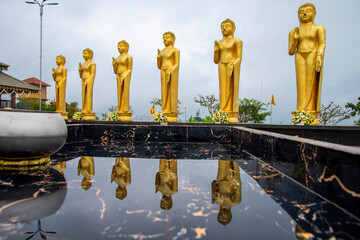 Beautiful Buddhist temple Sri Lanka