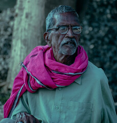 old person in the street