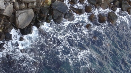 Interesting waves on the water