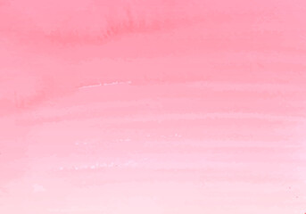 ピンクの水彩背景のベクター