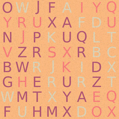 Abstract Geometric Pattern generative computational art illustration