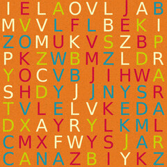 Abstract Geometric Pattern generative computational art illustration