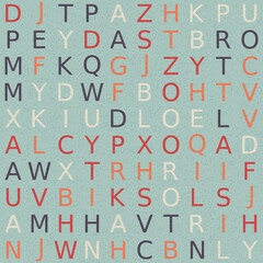 Abstract Geometric Pattern generative computational art illustration