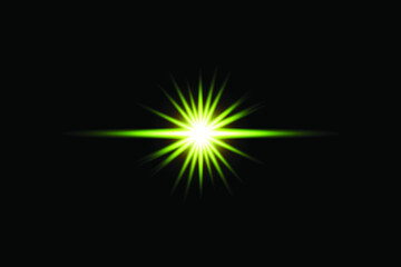 Fototapeta premium Transparent light flare effect background design eps
