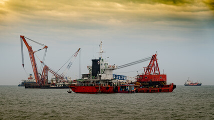 Ko Sichang Island Oil Tankers, Temples and Beaches in Thailand