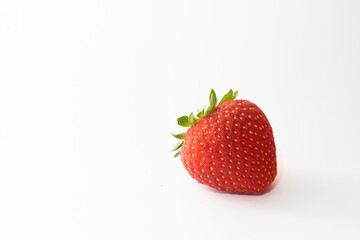 Strawberries berry isolated on white background