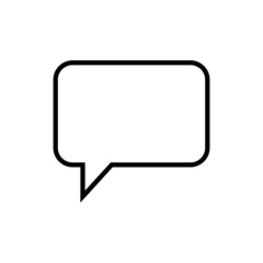 Speech bubble icon
