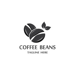 coffee bean icon vector