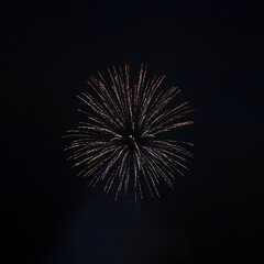 Naklejka premium Feu d'artifice 