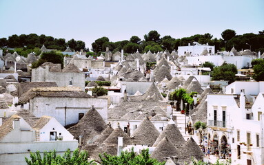 Alberobello is a city in Puglia, Italy. It is known for the Trulli, white conical stone buildings,...