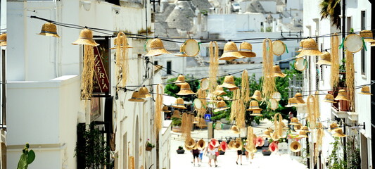 Alberobello is a city in Puglia, Italy. It is known for the Trulli, white conical stone buildings,...