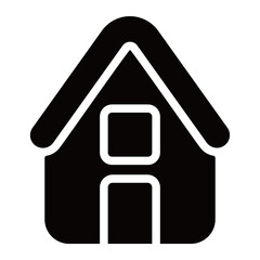 home glyph icon