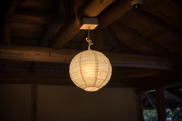 lantern in a japanese garden