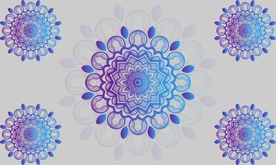 Stylish Mandala Pattern Design Illustration