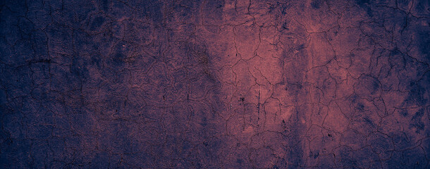 grunge scary abstract old concrete wall texture background, panoramic background