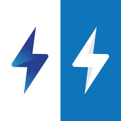 flash thunderbolt logo template