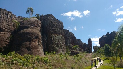 view of the mountains