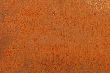Rusty brown metal background.