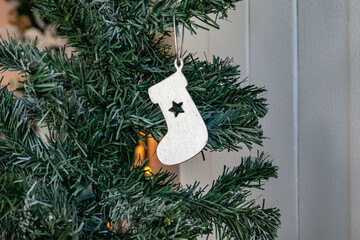 Christmas tree toys New Year
